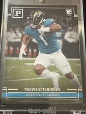 2021 Chronicles Panini Rookie Card PA-13 TRAVIS ETIENNE JR Jaguars RC