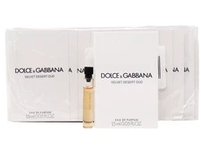 D&G DOLCE & GABBANA VELVET DESERT OUD EDP 1.5ml x 12 COLOGNE PERFUME SAMPLES