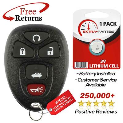 Keyless2Go 2x Remote Fob Replacement GM 22733524 KOBGT04A