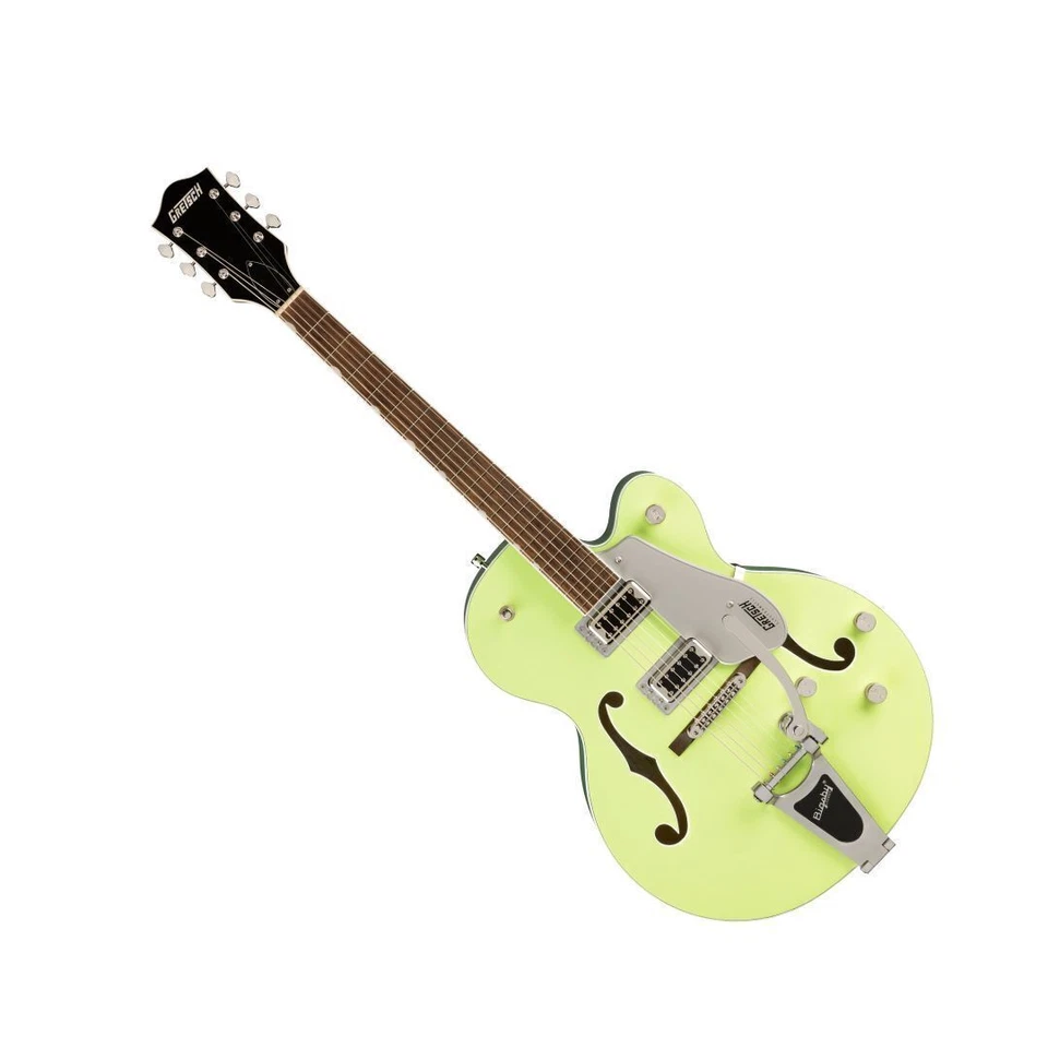 Gretsch G5420T 电子经典 6 弦吉他双音周年纪念绿色 — 第 3/4 张图片