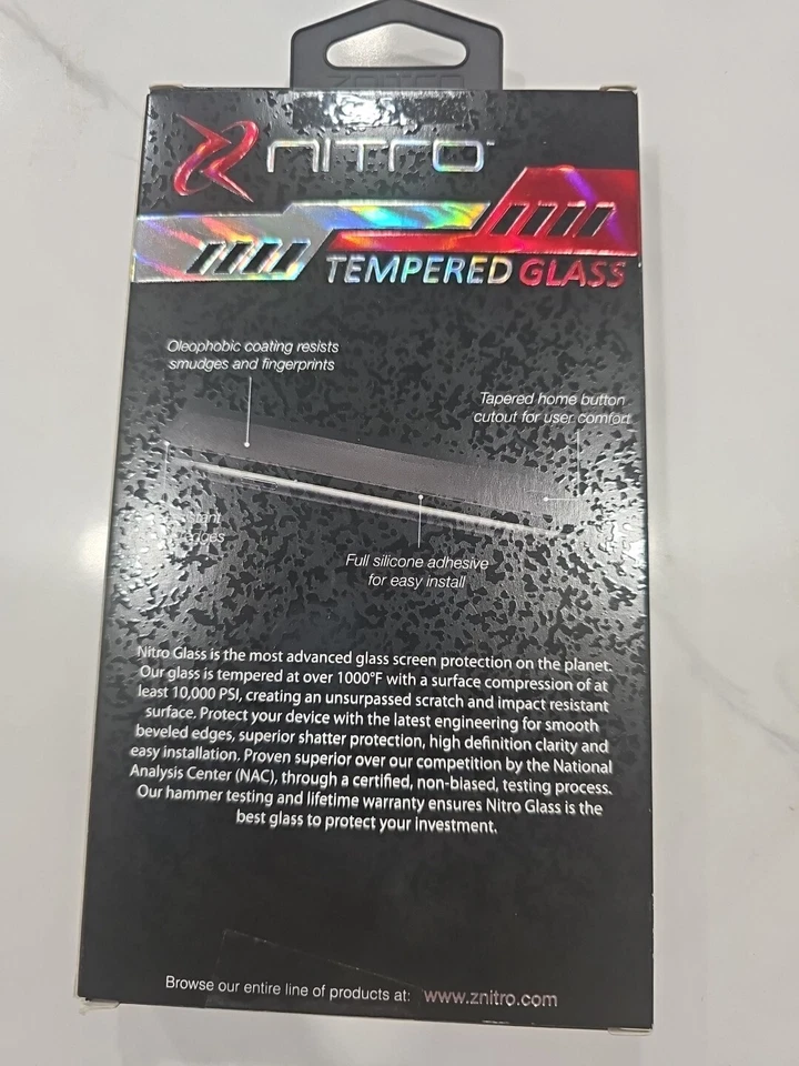 zNitro Glass Screen Protector Iphone 12 And 12 Pro 2018 Series - Image 2 of 2