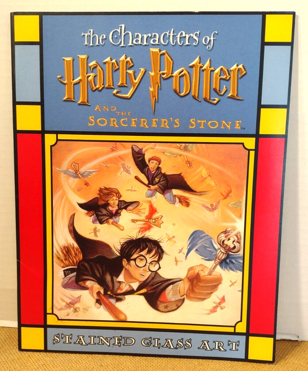 Arte en vitral de Harry Potter y piedra filosofal SC/Scholastic/2001/Snape