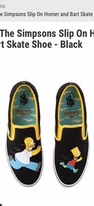 vans homer and bart