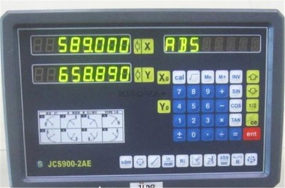 With Precision Linear Scale Digital Readout 2 Axis For Milling Lathe Machine qv