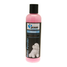 Groom Professional Baby Powder Dog Shampoo - Perfect for Sensitive Skin 250ml