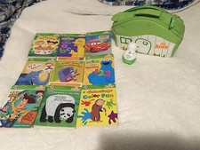 Leap Frog Tag Junior 9 Books Set Carrying Case EUC