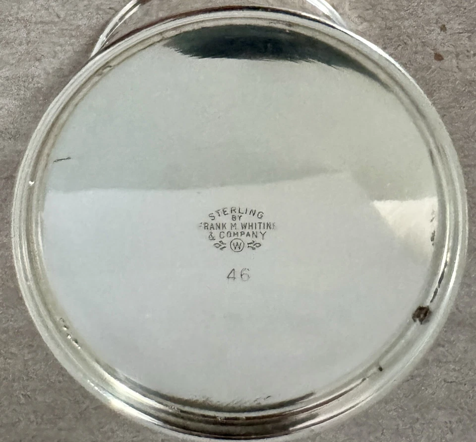 W BELL & COMPANY BALTIMORE & DC COPO JULEP ESTERLINO PERFEITO ESMALTE FRESCO SEM MONO - Imagem 3 de 3