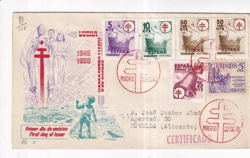 Spain First Day Cover