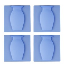Silicone Vase, Removable Silicone Vase, Suitable for Wall-Mounted Adhesive5072