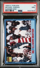 1998 Sports Illustrated For Kids Summer 1998 Michael Jordan #6 PSA 9