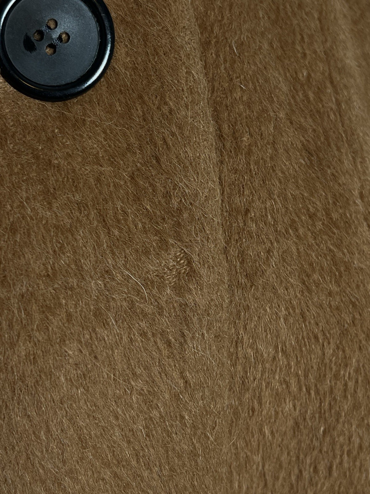 Vintage 1960s Adele Simpson Soft Brown Brushed Wo… - image 4