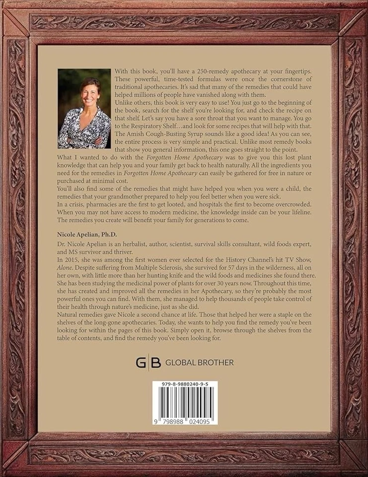 Forgotten Home Apothecary 250 Powerful Remedies at Your Fingertips Softcover New - Image 4 of 4