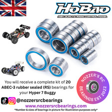 Hobao Hyper 7 Buggy Complete Bearing Kit