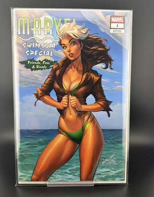 #ad MARVEL SWIMSUIT SPECIAL #1 ROGUE J SCOTT CAMPBELL EXCLUSIVE NM $40.00