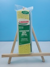 Libman Scrubster Mop Refill Sponge 00105 Made In USA Extra Absorbent