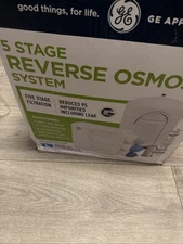 GE Under Sink 5-Stage Reverse Osmosis Water Filtration System GXRV40TBN