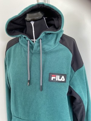 True Vintage Retro Fila Pullover Hoodie Gr XL 90er Style Fleece