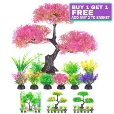 Aquarium Plants Artificial Water Grass Fish Tank Decorations Ornaments Plastic