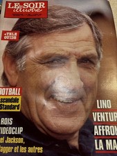 LINO VENTURA ISABELLE ADJANI MAGAZINE TELE BELGIQUE 1984Collector