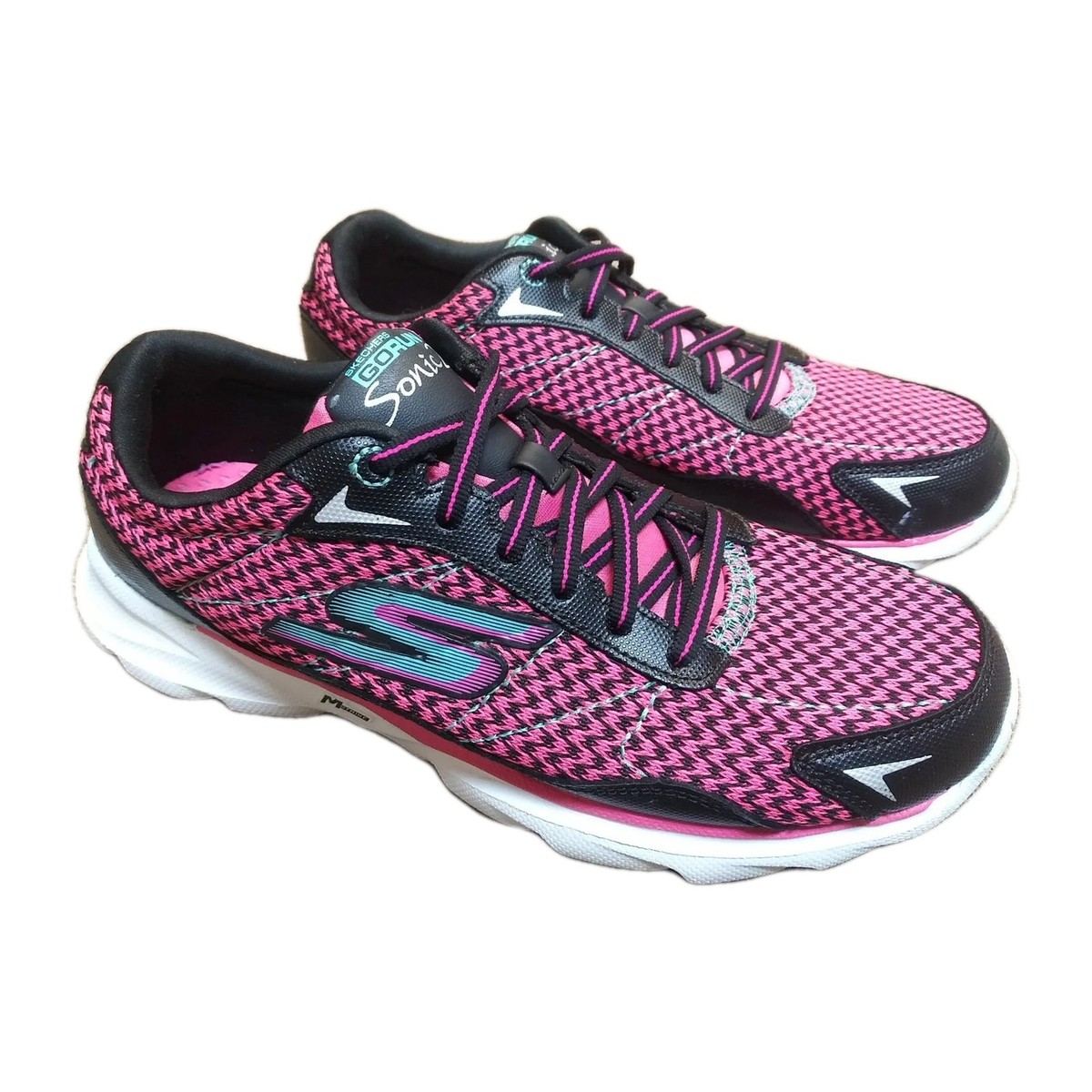 SKECHERS GO RUN SONIC WOMENS SHOES SZ Medium $76 MSRP
