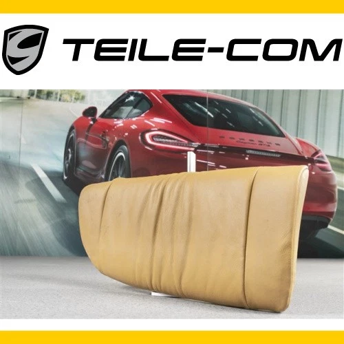 Porsche 911 996 descapotable soporte lumbar/pieza central cuero sabana beige IZQ - Imagen 2 de 3