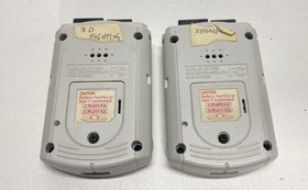 Lot of 2 SEGA DreamCast Visual Memory Units (HKT-7000) - Grey
