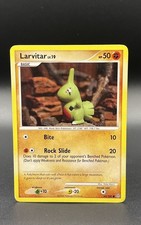 Larvitar 63/100 Stormfront Pokemon TCG LP 2008 Non Holo