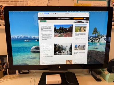 Grade A Cinema Display A1316 27'' LED Backlit 2560x1440 QHD 16:9 Monitor Chips!
