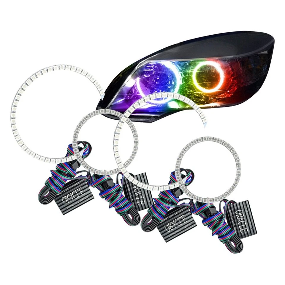 LED Halo Headlights Factory Surface Add On Custom Lights ColorSHIFT 2291-335 Foto 2 de 4