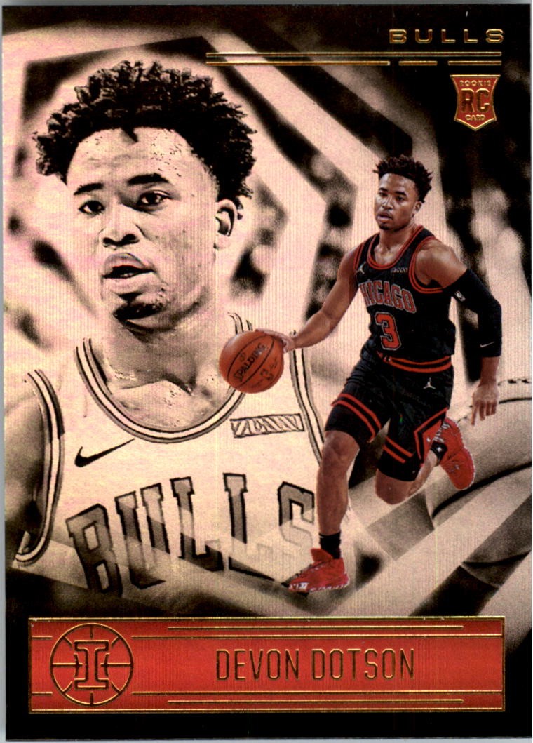 2020-21 Panini Illusions #181 Devon Dotson RC - BSK