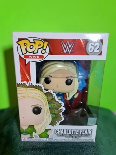 Funko WWE Exclusive Charlotte Flair Blue Robe Variant 62 w/Protector