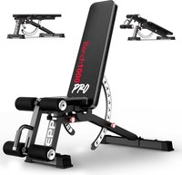 Weight Bench, 600kg Capacity Gym Bench for Home Bench Press Strength