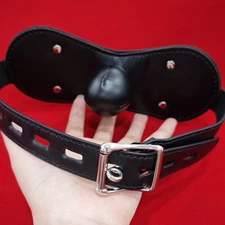 Bondage Sponge Stuffer Panel Ball Mouth Gag Adjustable Belt Couples Roleplay SM