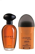 JAFRA Legend Eau de Parfum Deodorant Spice/Woods - New 2 Piece Set