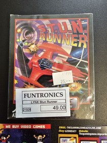 S.T.U.N. RUNNER Atari Lynx NEW Factory Sealed STUN. READ!!