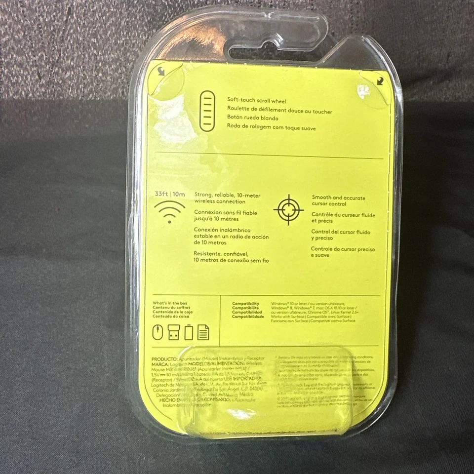 Logitech Color Collection Wireless Mouse - Himalayan Fern NIB - Image 2 of 2