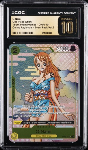 O-Nami (Event Pack Vol. 5) graded CGC 10 for sale on eBay