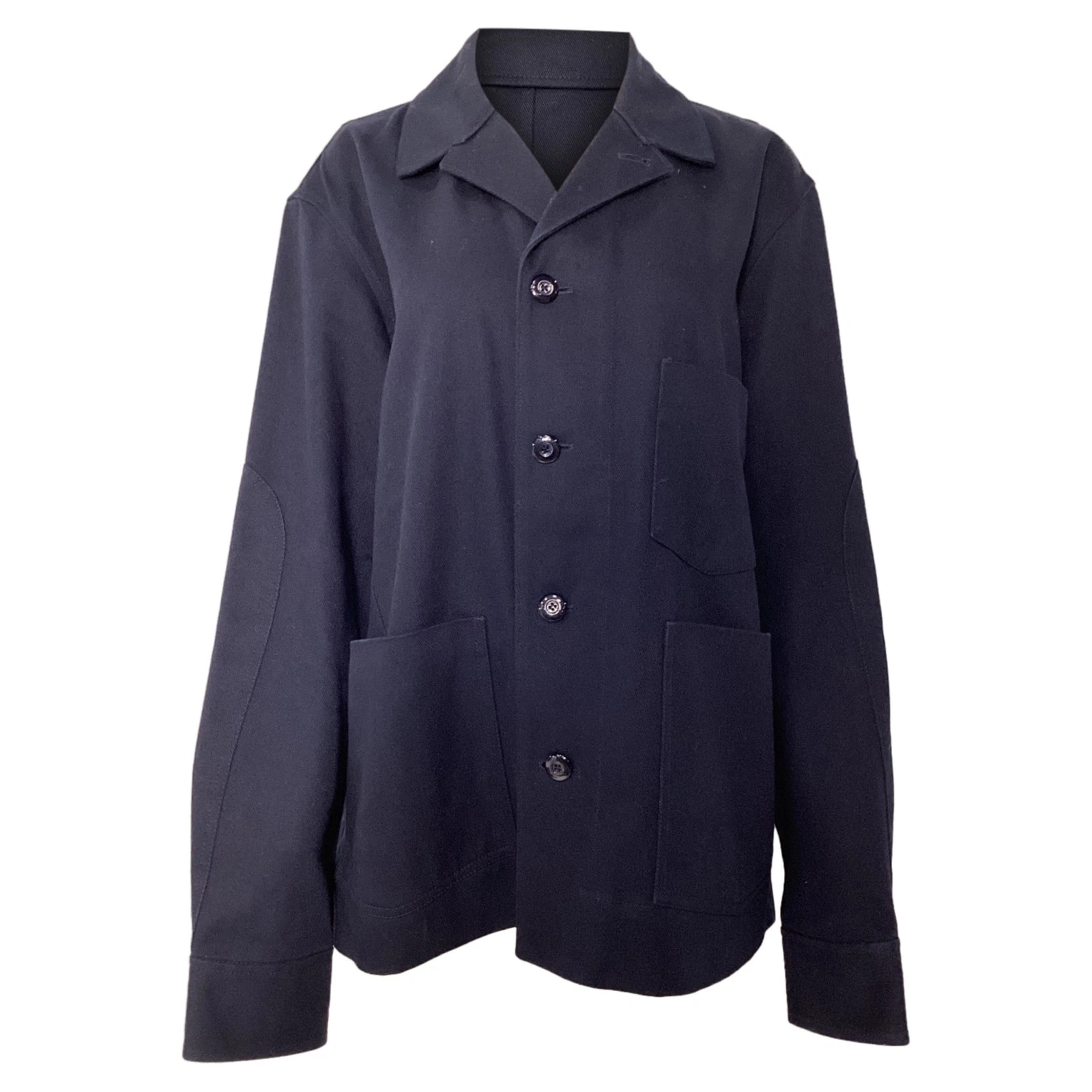Giacca da lavoro Acne Studios Media in cotone donna blu taglia 52