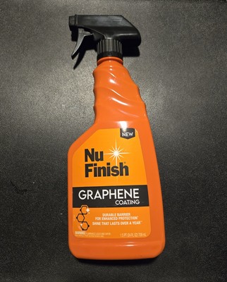 Nu Finish Graphene Coating Spray For Vehicle 24Oz