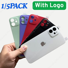Lot Back Glass replacement Big Hole For iPhone 11 12 13 14 15 16 XR X Rear Cover