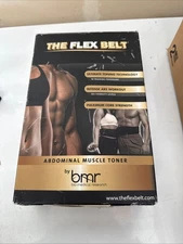 The Flex Belt Electronic Abdominal Workout Muscle Strengthening USED Once