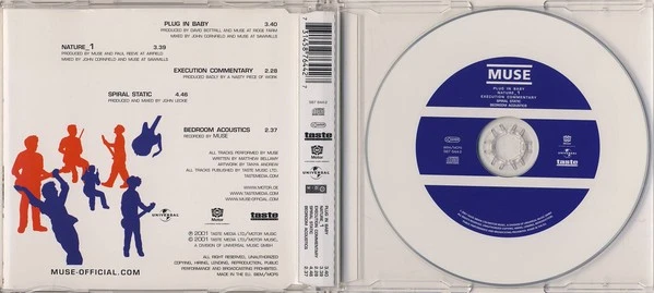 Muse - Plug In Baby CD Maxi CD Rock Alternative Rock 7354 - Bild 3 von 4