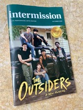 TULSA PREMIERE - The Outsiders A New Musical Playbill Theatre Program Souvenir