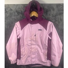Patagonia STY68366FA16 Girls Large 3-in-1 Jacket Pink/Burgundy