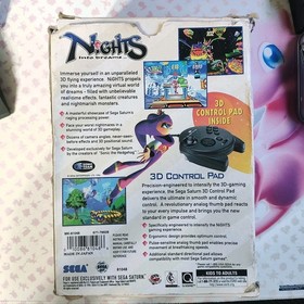 Nights Into Dreams... 3D Control Pad Bundle Complete (Sega Saturn)