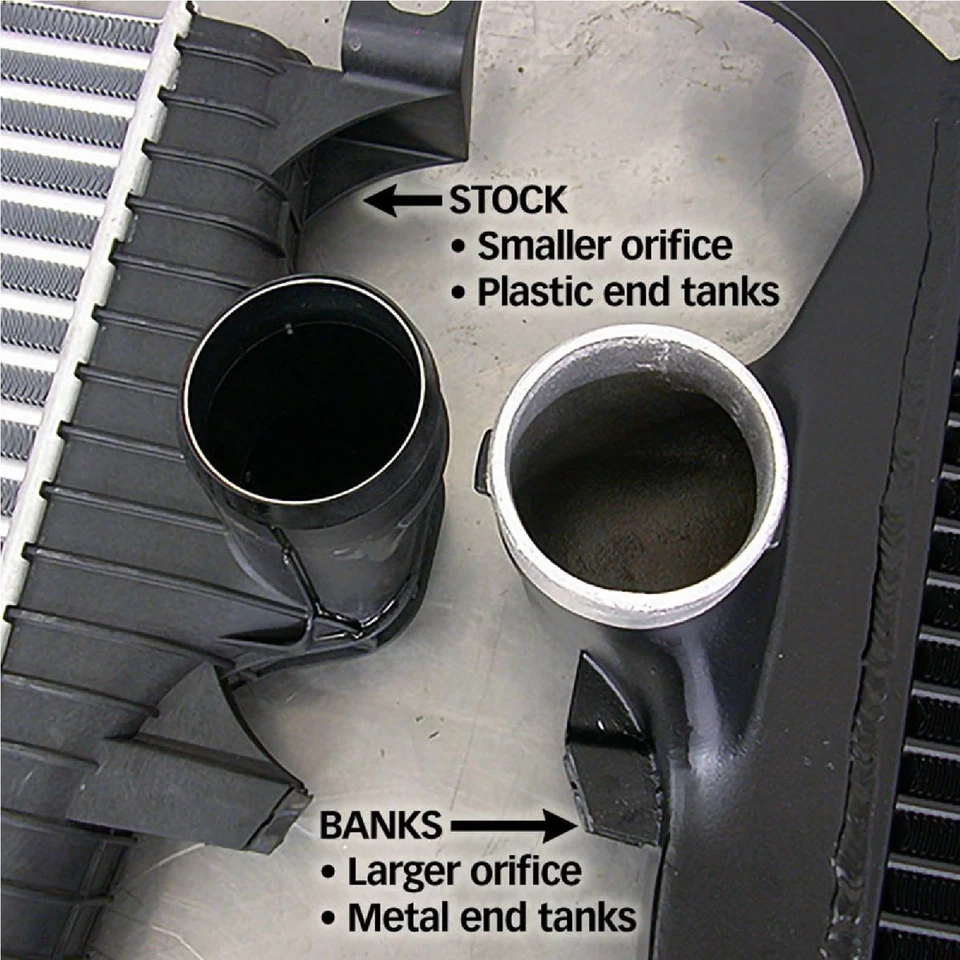 BANKS 25975 TECHNI-COOLER INTERCOOLER SYSTEM 2005-2007 FORD F-250/F-350 6.0L - Изображение 2 из 4