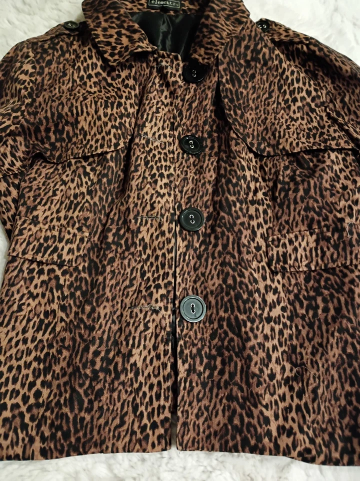 Chaqueta Leapord Elementz para mujer talla XL Foto 2 de 4