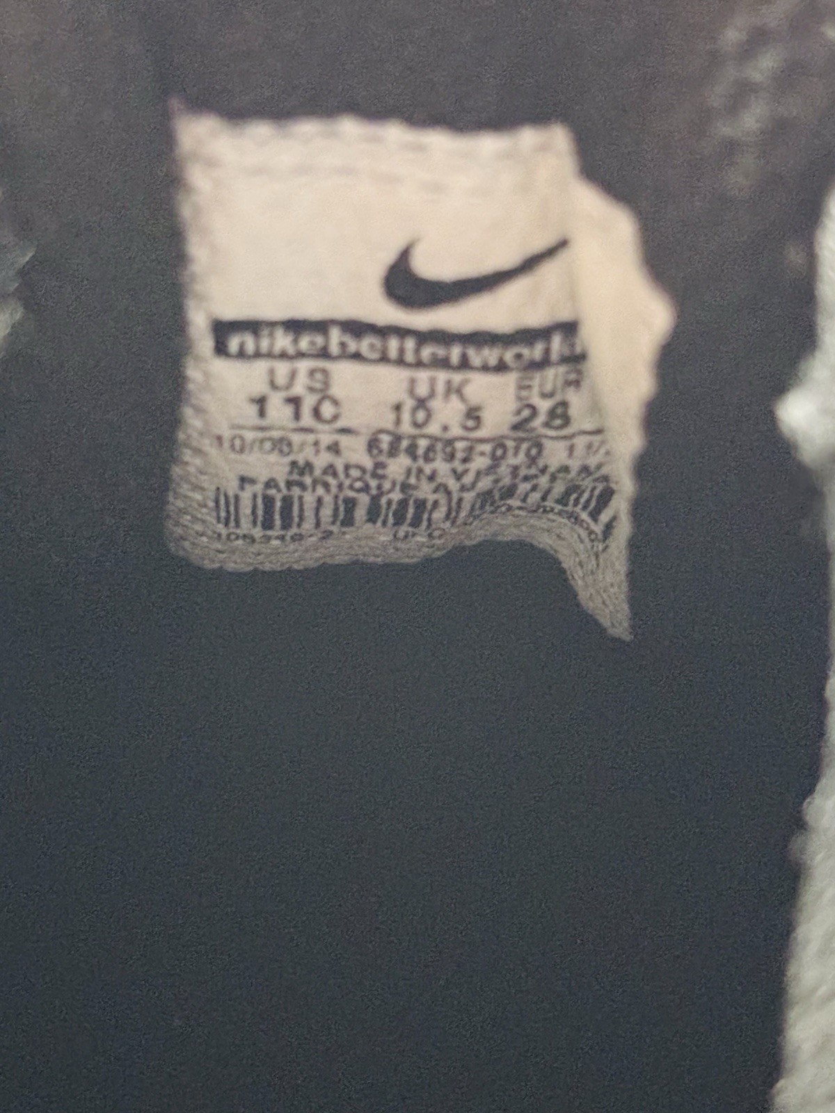 Kids/Toddler Baseball Cleats: Nike Vapor - Size 11C (New Without Box) thumbnail 8