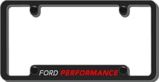 FORD PERFORMANCE Black Metal License Plate Frame Holder 50 State Style