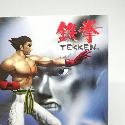 002 Kazuya Mishima TEKKEN Namco Official Collection Cards trading Videdo  Game